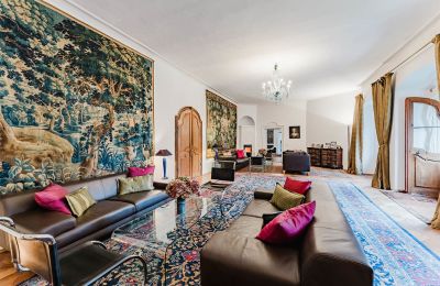 Château à vendre 4693 Desselbrunn, Haute-Autriche, Der große Salon, ideal für herrschaftliche Empfänge ...