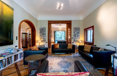 Historische villa te koop Berlin, Matterhornstrasse  82, Berlijn, Bibliotheek