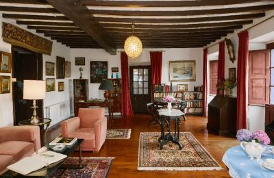 Landhuis te koop Ortigueira, Galicië, Salon con acceo al balcon