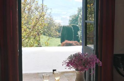 Landhuis te koop Ortigueira, Galicië, Vista en el jardin