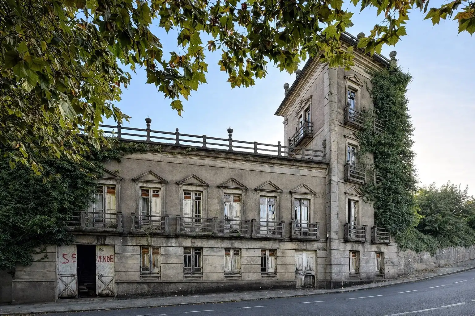 Photos Torre de Borrás - Bâtiment abandonné près de Ferrol, Galice