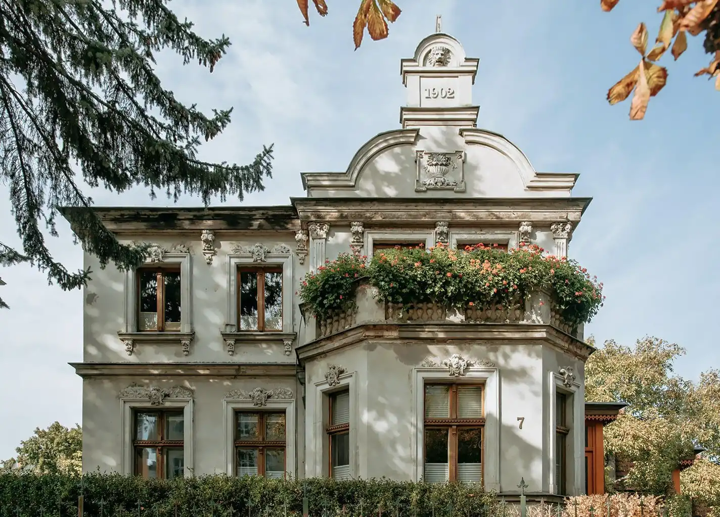 Photos Maison moderniste de 1902 dans le quartier de Gdańsk-Oliwa
