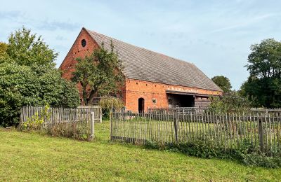 Landhuis te koop Brandenburg, Stall Rückansicht - Garten