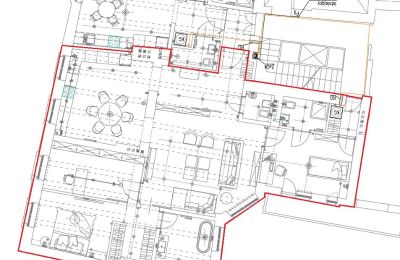 Propriété Kraków, Plan d'étage 1