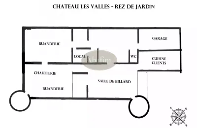 Vastgoed La Roche-Posay, Plan d'étage 4