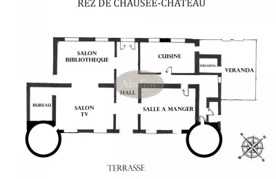 Vastgoed La Roche-Posay, Plan d'étage 1