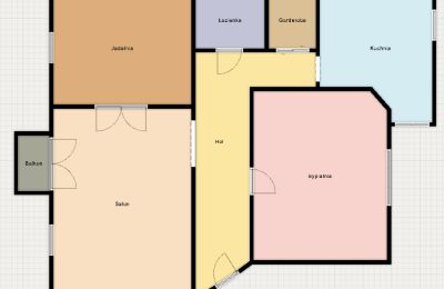 Propriété Warszawa, Plan d'étage 1
