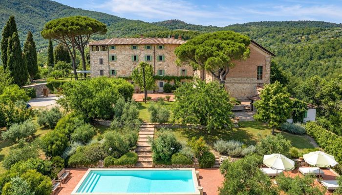 Historische villa te koop Cortona, Toscane