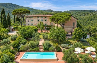 Historische villa Cortona, Toscane