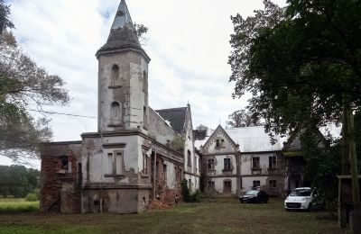 Kasteel te koop Łęg, Groot-Polen, Buitenaanzicht