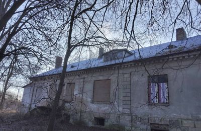 Landhuis te koop Smaszew, Dwór w Smaszewie, Groot-Polen, Achteraanzicht