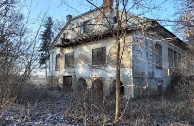 Landhuis te koop Smaszew, Dwór w Smaszewie, Groot-Polen, Zijaanzicht