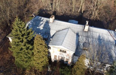 Landhuis te koop Smaszew, Dwór w Smaszewie, Groot-Polen, Dronefoto