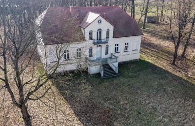 Landhuis te koop Gierłachowo, Dwór w Gierłachowie 18a, Groot-Polen, Dronefoto