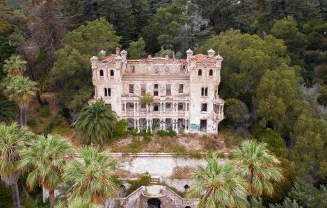 Vallauris, Château Robert - Manoir abandonné à Vallauris