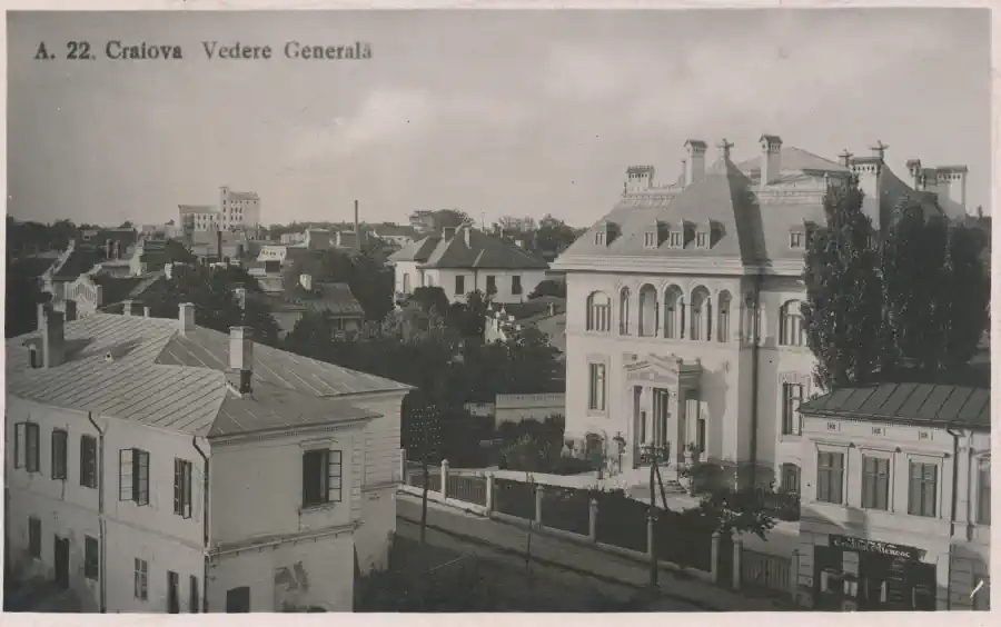 Casa Băileșteanu peu après son achèvement, dans les années 1920