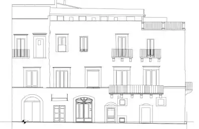 Historische panden, Palazzo in Corato, Apulië - 590 m², gewelfde plafonds, terras
