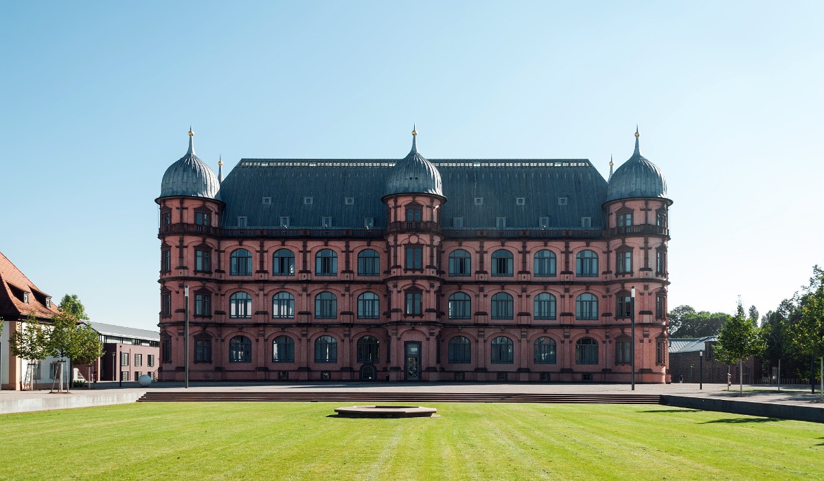 Castle Gottesaue in Karlsruhe, State of Baden-Württemberg, Karlsruhe