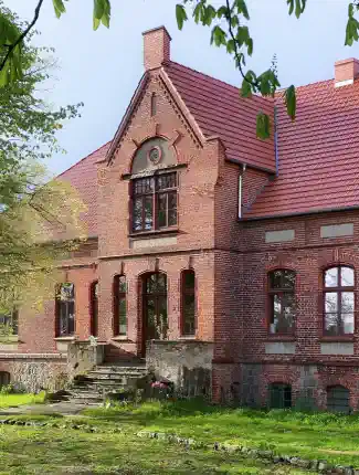 Manoir avec parc classé et étang dans la région des lacs du Mecklembourg