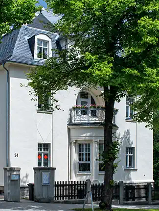 Demeure Art nouveau avec grand jardin à Auerbach, Saxe